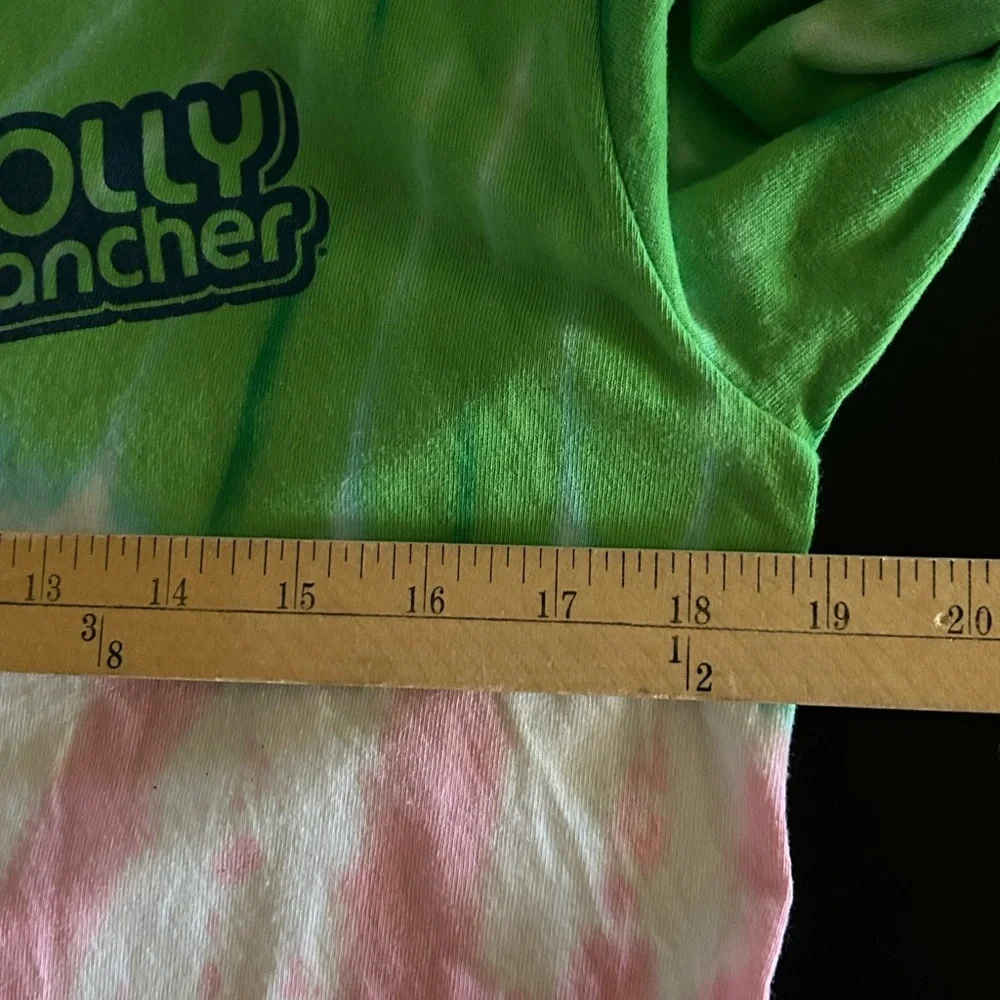 Jolly Rancher Tie Dye Retro Long Sleeve T Shirt Rare 100% Cotton Size Medium